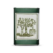 Organic Extra Virgin Olive Oil: Tin