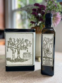 Organic Extra Virgin Olive Oil: Tin