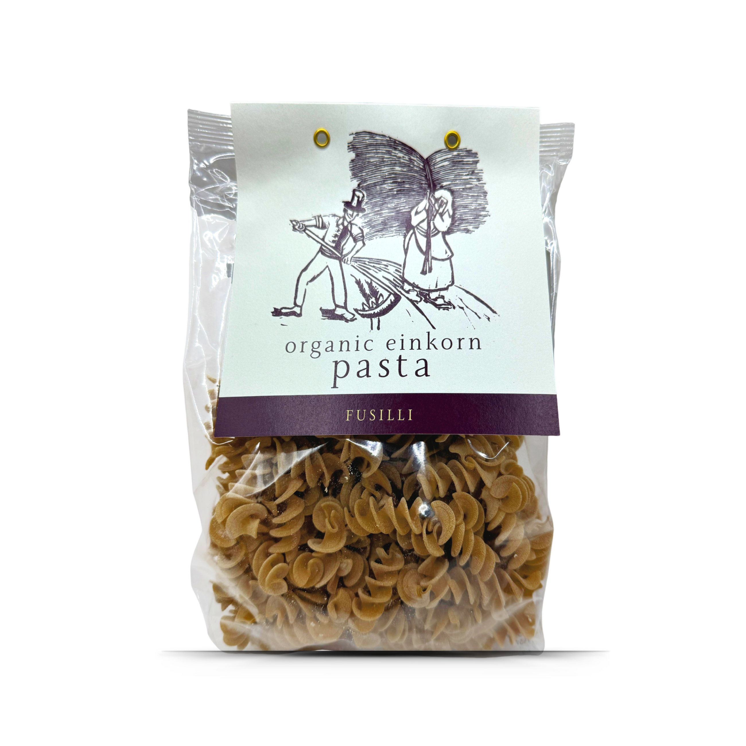 Organic Einkorn Pasta: Fusilli