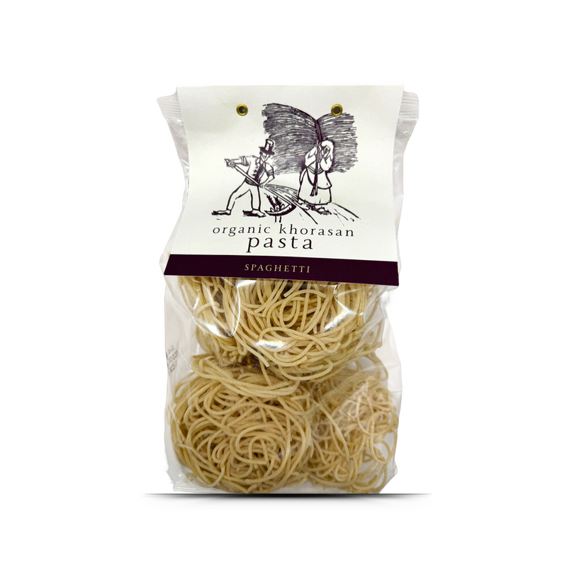 Organic Khorasan Pasta: Spaghetti